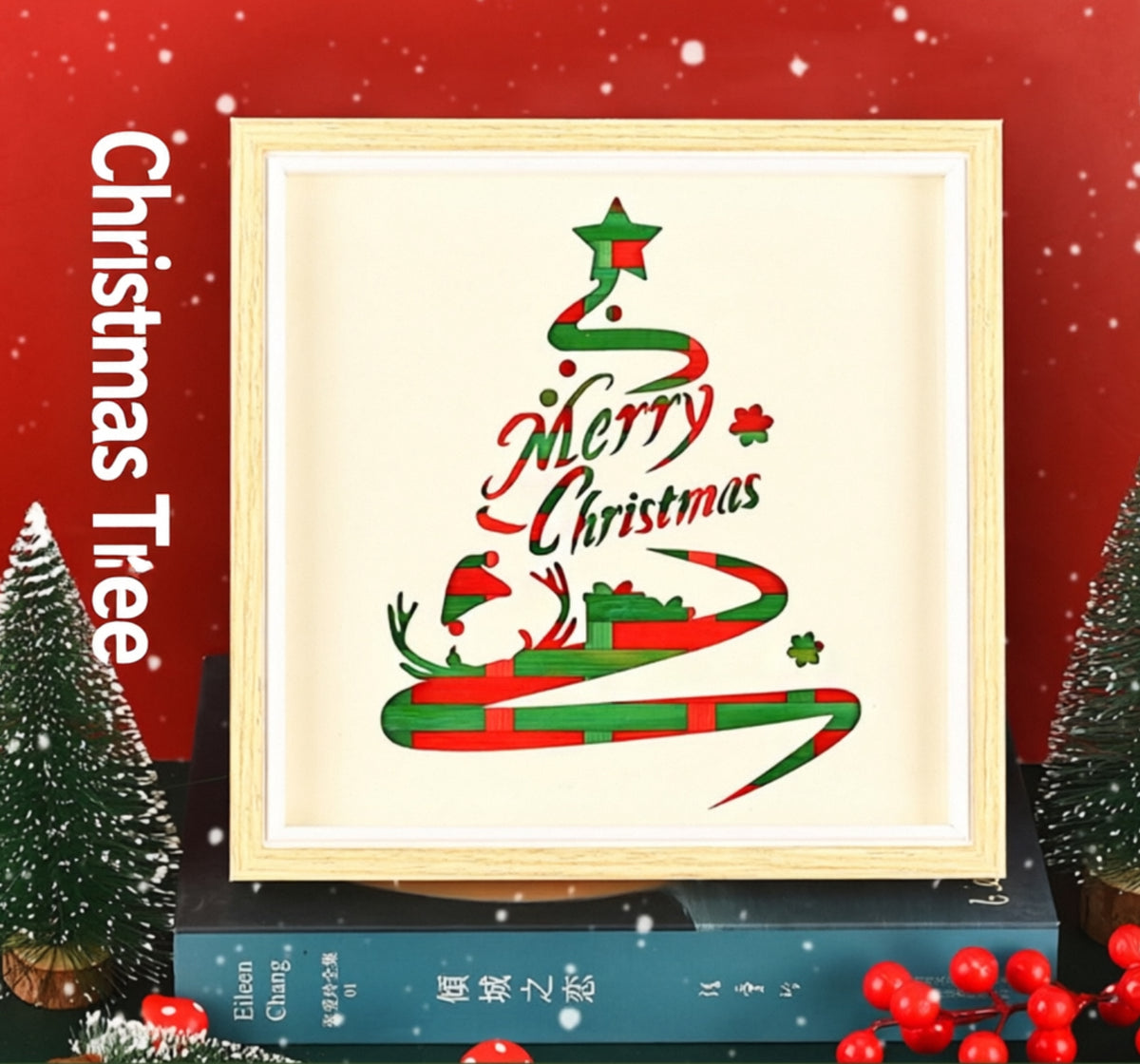 Christmas Bamboo Weaving Art DIY Kit